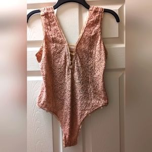 Intimately Free People Lace Bodysuit